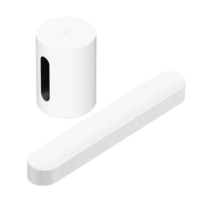 Sonos Entertainment set with Beam - Beam G2 & Sub Mini | BEAM2WPKG1