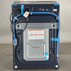 GE Profile 28 in. 5.3 cu. ft. Smart Stackable Front Load Energy Star Washer with UltraFresh Vent System+, Sanitize & Steam Cycle - Sapphire Blue (Open Box Good Condition), , hires
