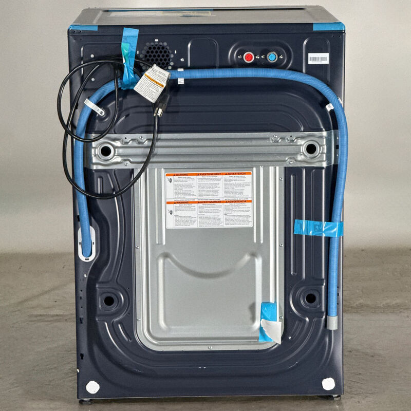 GE Profile 28 in. 5.3 cu. ft. Smart Stackable Front Load Energy Star Washer with UltraFresh Vent System+, Sanitize & Steam Cycle - Sapphire Blue (Open Box Good Condition), , hires