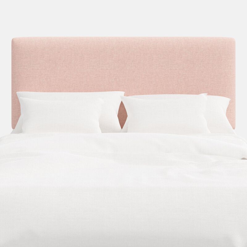 Skyline Furniture Zuma Fabric Full Size Headboard - Rosequartz, , hires