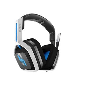 Astro Gaming A20 Wireless Stereo Gaming Headset Gen 2 for PlayStation 5, PlayStation 4, PC and Mac - White/Blue, , hires