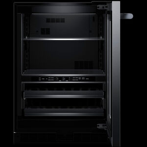 JennAir Rise Series 24 in. 5.0 cu. ft. Built-In Beverage Center with Fixed Shelves & Digital Control - Stainless Steel, , hires
