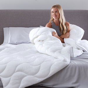 BedGear Performance Comforter - Ultra Weight - Full/Queen - White, White, hires