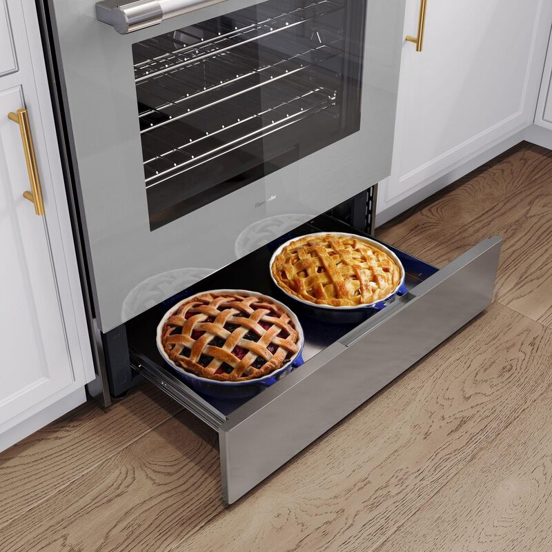 Thermador 30 in. 4.6 cu. ft. True European Convection Slide-In Electric Range with 4 Induction Burners - Stainless Steel, , hires