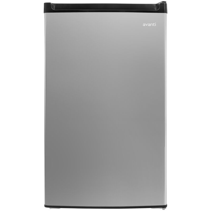 Avanti 20 in. 4.4 cu. ft. Mini Fridge with Freezer Compartment - Stainless Steel, Stainless Steel, hires
