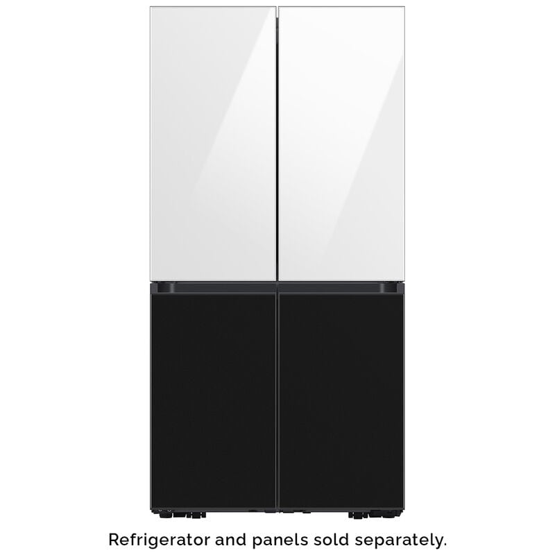 Samsung Bespoke 4-Door Flex Bottom Panel for Refrigerators - Charcoal Glass, , hires
