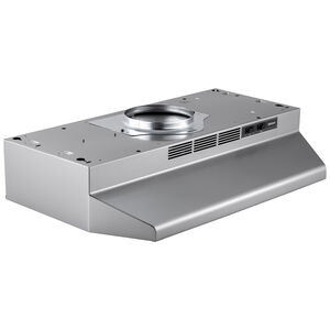 Broan F40000 Series 24 in. Standard Style Range Hood with 2 Speed Settings, 230 CFM & 1 Incandescent Light - Stainless, , hires