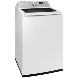 Samsung 27 in. 4.6 cu. ft. Smart Top Load Washer with ActiveWave Agitator & Active WaterJet - White, White, hires