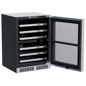 Marvel Professional Series 24 in. Undercounter Wine Cooler with Dual Temperature Zones & 40 Bottle Capacity - Custom Panel Ready, , hires