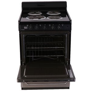 Premier 24 in. 3 cu. ft. Electric Range with Coil Burners - Stainless Steel, , hires