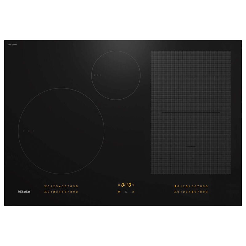 Miele 30 in. 4-Burner Smart Induction Cooktop with Power Burner - Black, , hires