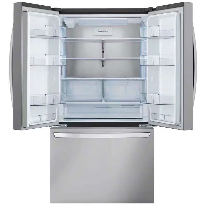 LG 36 in. 31.7 cu. ft. Smart French Door Refrigerator with Internal Water Dispenser - PrintProof Stainless Steel, , hires