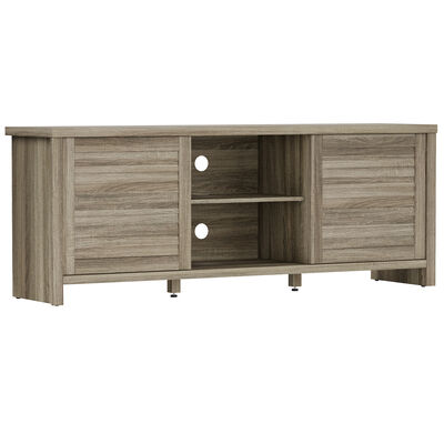 Hillsdale Furniture Handerson 64 inch Wood TV Stand for TVs up to 70" - Dark Oak | 6527-881