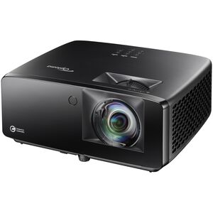 Optoma True 4K UHD 4,000 Lumens Short Throw Home Entertainment Laser Projector - Black, , hires