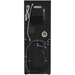 Equator 24 in. 1.62 cu. ft. Electric Front Load Laundry Center with Sensor Dry, Pet & Sanitize Cycle - Black, , hires