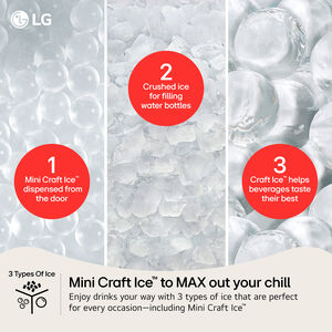 LG 36 in. 28.6 cu. ft. Smart 4-Door French Door Refrigerator with Ice & Water Dispenser - PrintProof Stainless Steel, , hires