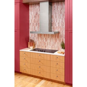 GE 36 in. 5-Burner Electric Cooktop with Simmer Burner & Power Burner - Stainless Steel, , hires