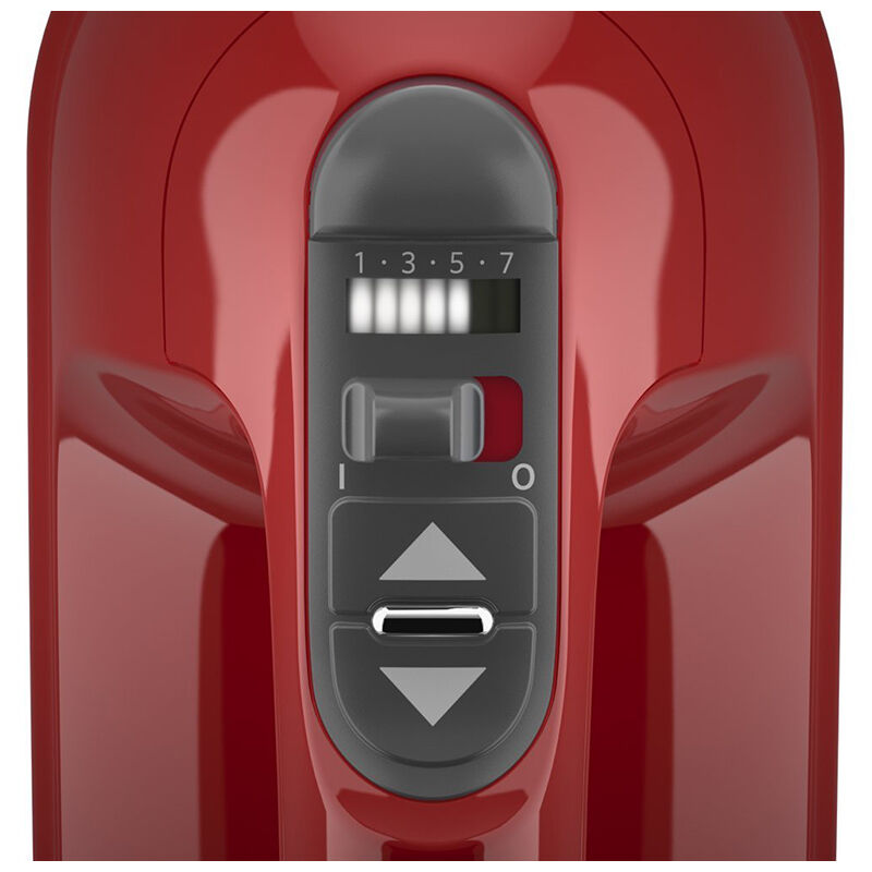 KitchenAid - 9-Speed Hand Mixer - Empire Red