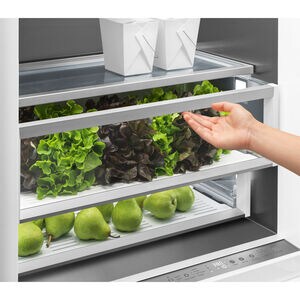 Fisher & Paykel Series 11 30 in. 15.8 cu. ft. Built-In Counter Depth Bottom Freezer Refrigerator with Internal Water Dispenser - Custom Panel Ready, , hires