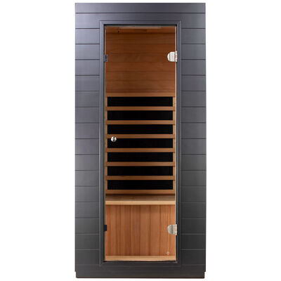 EZLife Solo 1 - Person Low EMF Infrared Sauna w/Red Light | HY-CH3-1100A