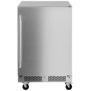 Zephyr Presrv Series 24 in. 5.6 cu. ft. Built-In/Freestanding Beverage Center with Pull-Out Shelves & Digital Control - Stainless Steel, , hires
