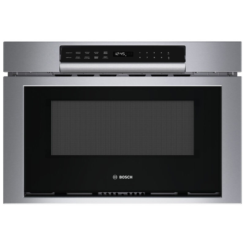 Bosch 800 Series 24 in. 1.2 cu. ft. Low Profile Smart Drawer Microwave with Sensor Cooking - Stainless Steel, , hires