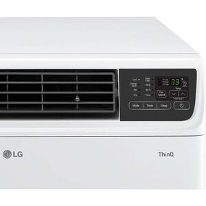 LG 23,500 BTU 230V Smart Energy Star Window/Wall Air Conditioner with Dual Inverter, 3 Fan Speeds, Sleep Mode & Remote Control - White, , hires