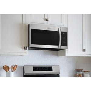Frigidaire Gallery 30 in. 1.9 cu. ft. Over-the-Range Microwave with 10 Power Levels, 400 CFM & Sensor Cooking Controls - Stainless Steel, , hires