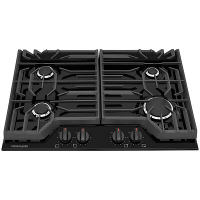 Frigidaire 30 in. Gas Cooktop with 4 Sealed Burners - Black | FCCG3027AB