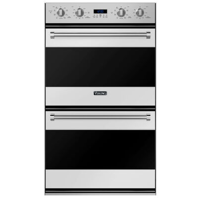Viking 30" 8.6 Cu. Ft. Electric Double Wall Oven with True European Convection & Self Clean - Stainless Steel | RVDOE330SS