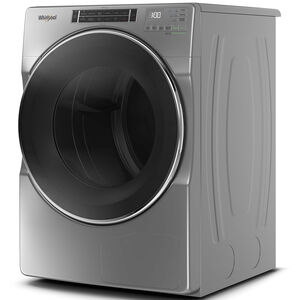 Whirlpool 27 in. 7.4 cu. ft. Stackable Ventless Electric Dryer with Heat Pump & Sensor Dry - Chrome Shadow, , hires