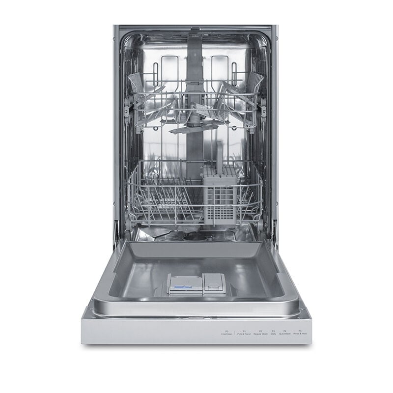 Summit 18 in. Front Control Dishwasher with 49 dBa Sound Level & Pocket - Stainless Steel, , hires