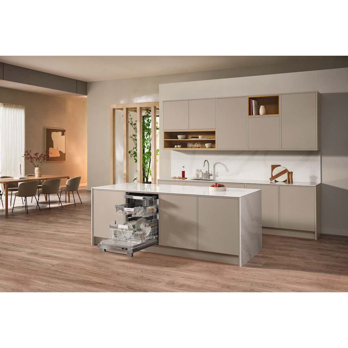 Miele 24 in. Top Control Smart Dishwasher with 42 dBa Sound Level