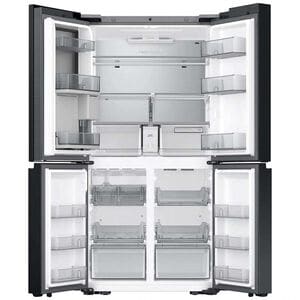 Samsung Bespoke 36 in. 28.6 cu. ft. Smart 4-Door French Door Refrigerator with Internal Water Dispenser - White Glass, White Glass, hires