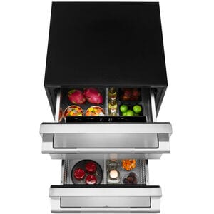 JennAir Rise 24 in. 4.7 cu. ft. Double Refrigerator Drawers - Stainless Steel, , hires