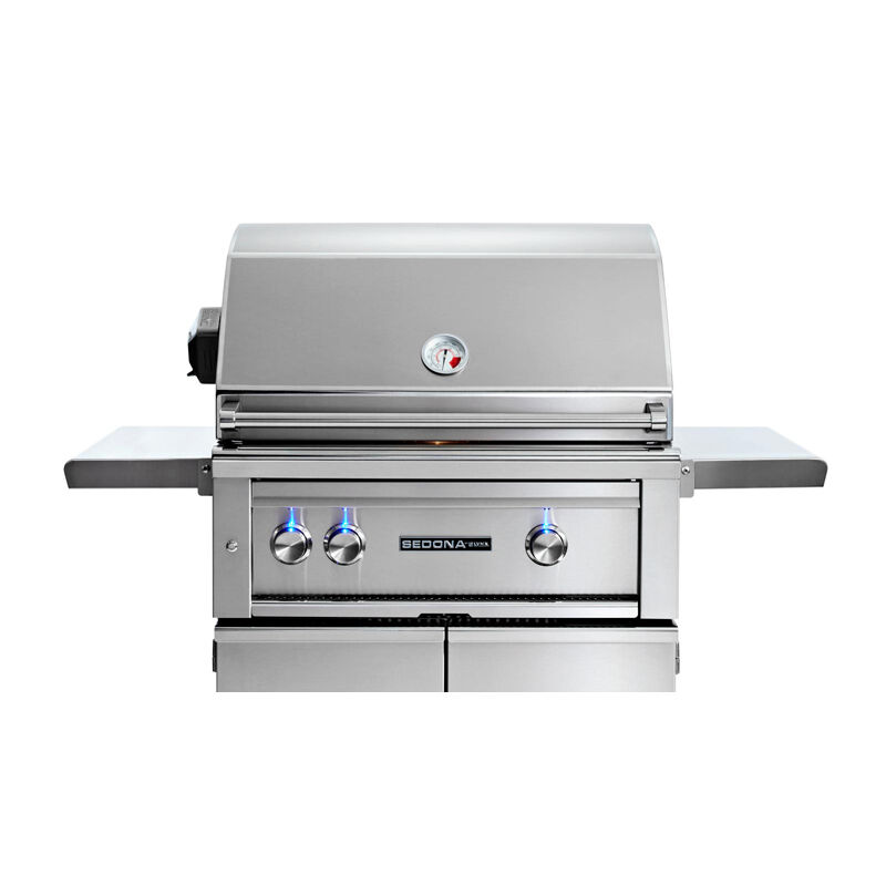 Sedona by Lynx 30 in. 2-Burner Natural Gas Grill with Rotisserie & Sear Burner - Stainless Steel, , hires