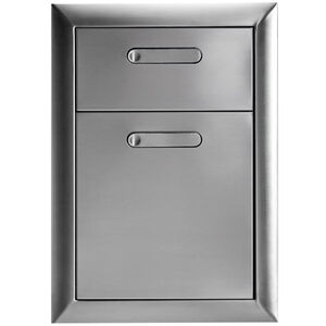 Lynx Ventana 16 in. Double Access Drawers - Stainless Steel, , hires