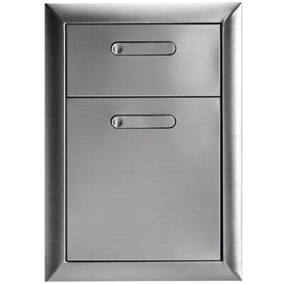 Lynx Ventana 16 in. Double Access Drawers - Stainless Steel | LDW16-4