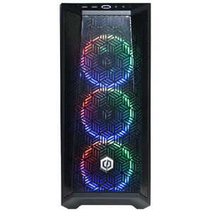 CyberPowerPC Gaming Desktop with Intel Core i5-14400F, 14th Gen, 2.5 GHz, 10- Core CPU, NVIDIA GeForce RTX 4060 GPU, 16 GB RAM, 2 TB SSD & Windows 11 Home - Black, , hires