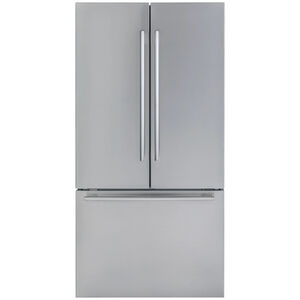 Thermador 36 in. 20.8 cu. ft. Smart Counter Depth French Door Refrigerator with Internal Water Dispenser- Stainless Steel, , hires