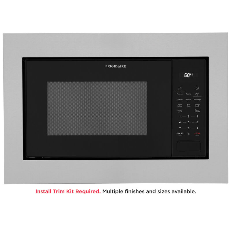 Frigidaire Gallery 22 in. 1.6 cu. ft. 900W Built-In Microwave with Sensor Cooking - Black, , hires