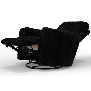 Catnapper Daydream Swivel Glider Recliner - Black, Black, hires