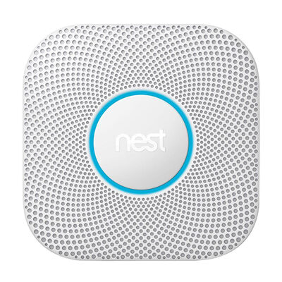 Google Nest Protect Battery Operated Smoke and Carbon Monoxide Detector - White | S3000BW