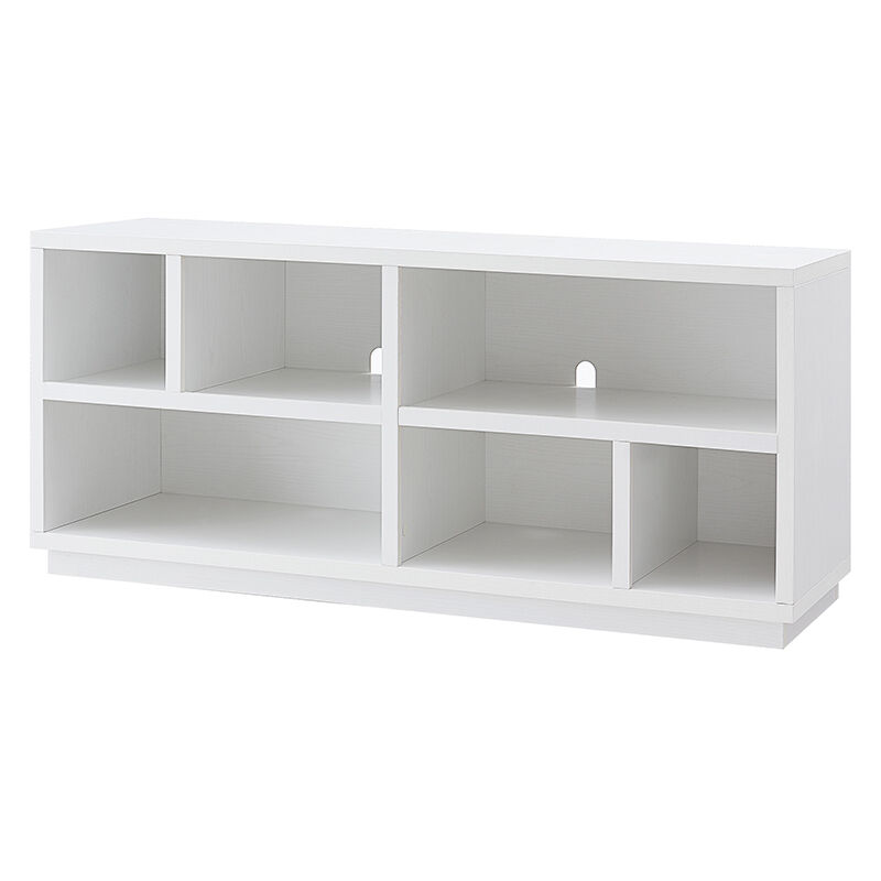 Hudson & Canal Bowman TV Stand - White, , hires