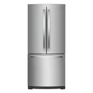 Whirlpool 30 in. 19.7 cu. ft. French Door Refrigerator - Fingerprint Resistant Stainless, Fingerprint Resistant Stainless, hires