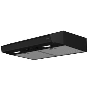Zephyr Core Collection Breeze I Series 36 in. Standard Style Range Hood with 3 Speed Settings, 250 CFM, Convertible Venting & 2 LED Lights - Black, Black, hires