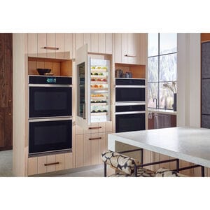 Monogram Minimalist Series 30 in. 1.7 cu. ft. Smart Speed/ Steam Electric Single Wall Oven with True European Convection & Sensor Cooking - Stainless Steel, , hires