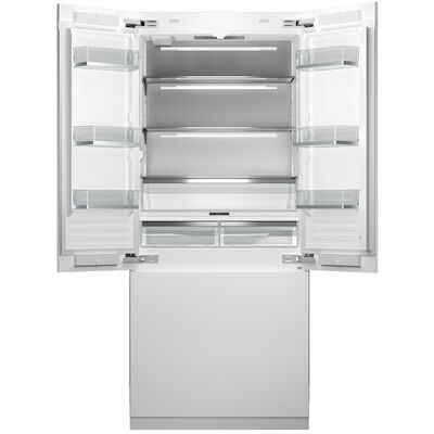 Bertazzoni 36 in. 19.6 cu. ft. Built-In Counter Depth French Door Refrigerator with Internal Water Dispenser - Stainless Steel | REF36FDBZPVS