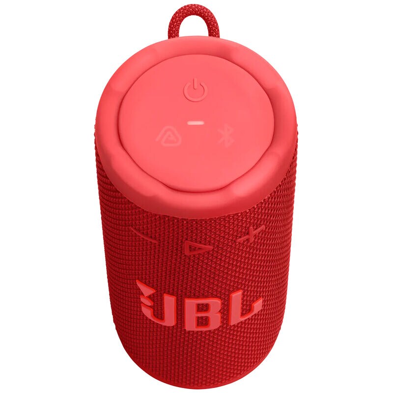 JBL Grip Compact Bluetooth Speaker with Bold Pro Sound & Ambient light - Red, Red, hires