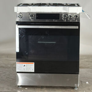 Bosch 100 Series 30 in. 5.8 cu. ft. Air Fry Standard Convection Slide-In Gas Range with 5 Sealed Burners - Stainless Steel (Open Box Good Condition), , hires